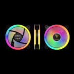 GAMDIAS AEOLUS M2-1204R ELITE 4*FANS HYDRAULIC 2500 RPM - Image 2