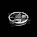 GAMDIAS AEOLUS M2-1204R BLACK 4*FANS HYDRAULIC 1500RPM - Image 4