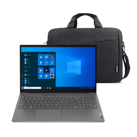 AGKC_132063411394325841SxMtsPtcD8 LENOVO V15 I5-1235U 4GB RAM 256GB SSD 15.6"FHD DOS + LENOVO BAG - Image 1