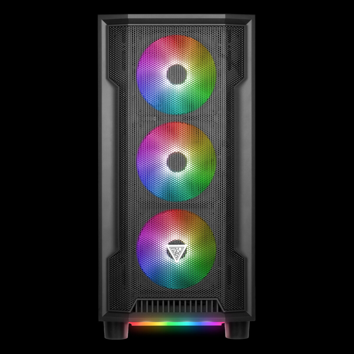 GAMDIAS ATHENA M6 MIDTOWER FAN*4 BLACK - Image 3