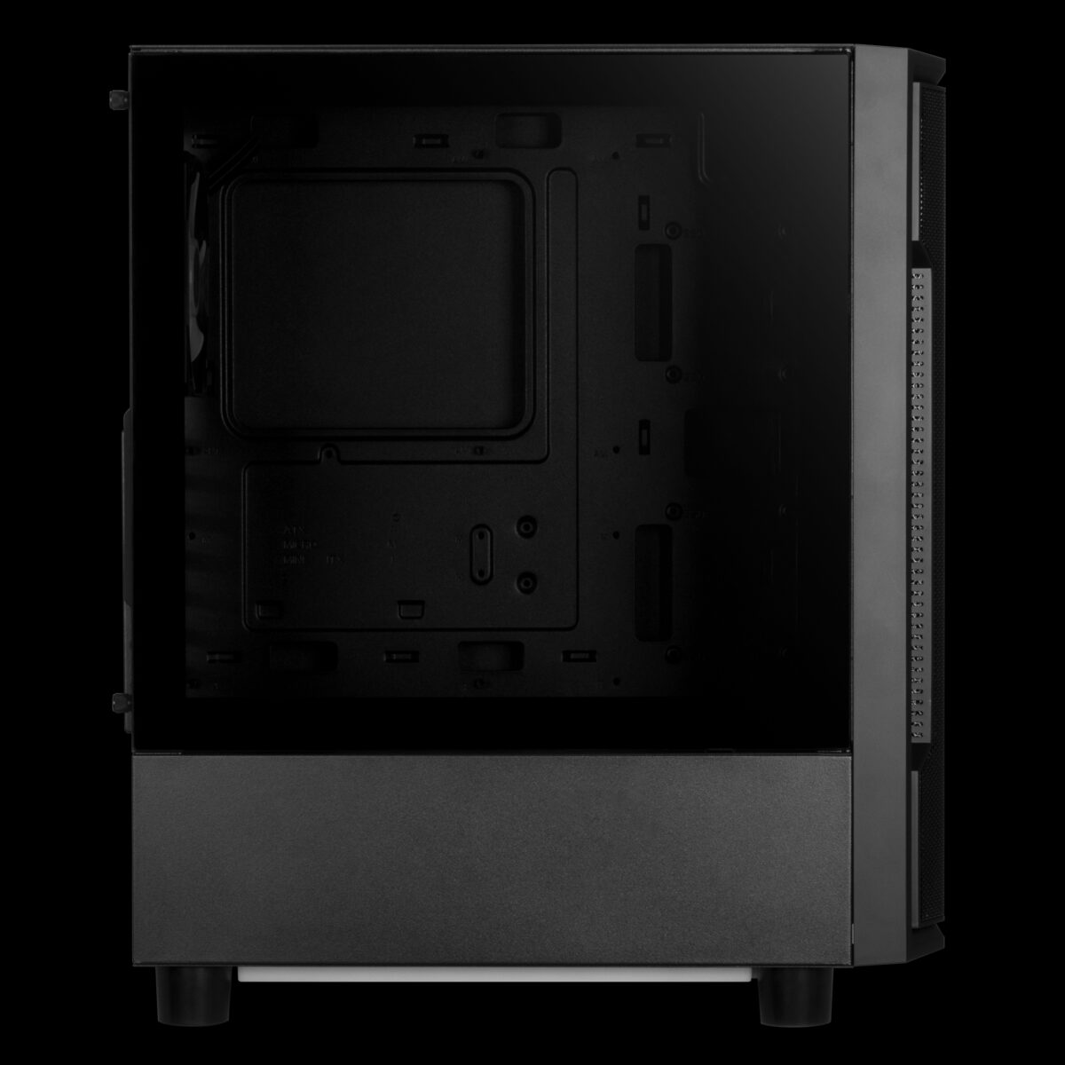 GAMDIAS ATHENA M6 MIDTOWER FAN*4 BLACK - Image 4