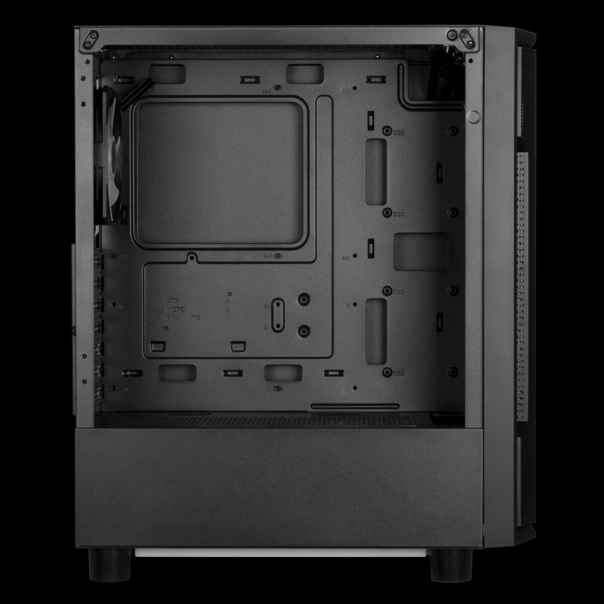 GAMDIAS ATHENA M6 MIDTOWER FAN*4 BLACK - Image 5