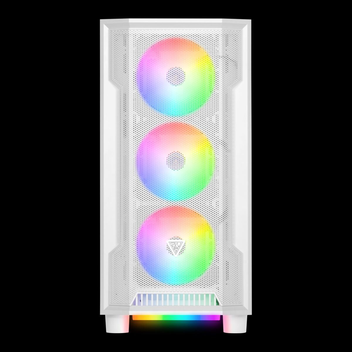 GAMDIAS ATHENA M6 MIDTOWER TG*1 / FAN*4 WHITE CASE - Image 2