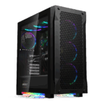 GAMDIAS ATHENA P1 MIDTOWER TG*1 / FAN*4 BLACK CASE