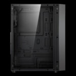 GAMDIAS AURA GC2 MIDTOWER MESH FAN*4 BLACK CASE - Image 2