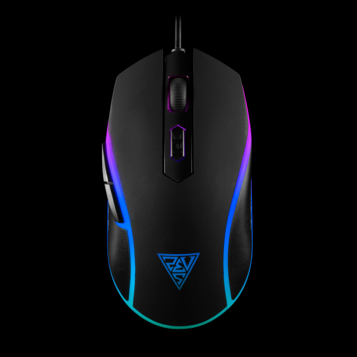 GAMDIAS AURA GS1 RGB BLACK WIRED MOUSE - Image 2
