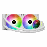 GAMDIAS CHIONE M3-240W WHITE LIQUID COOLER