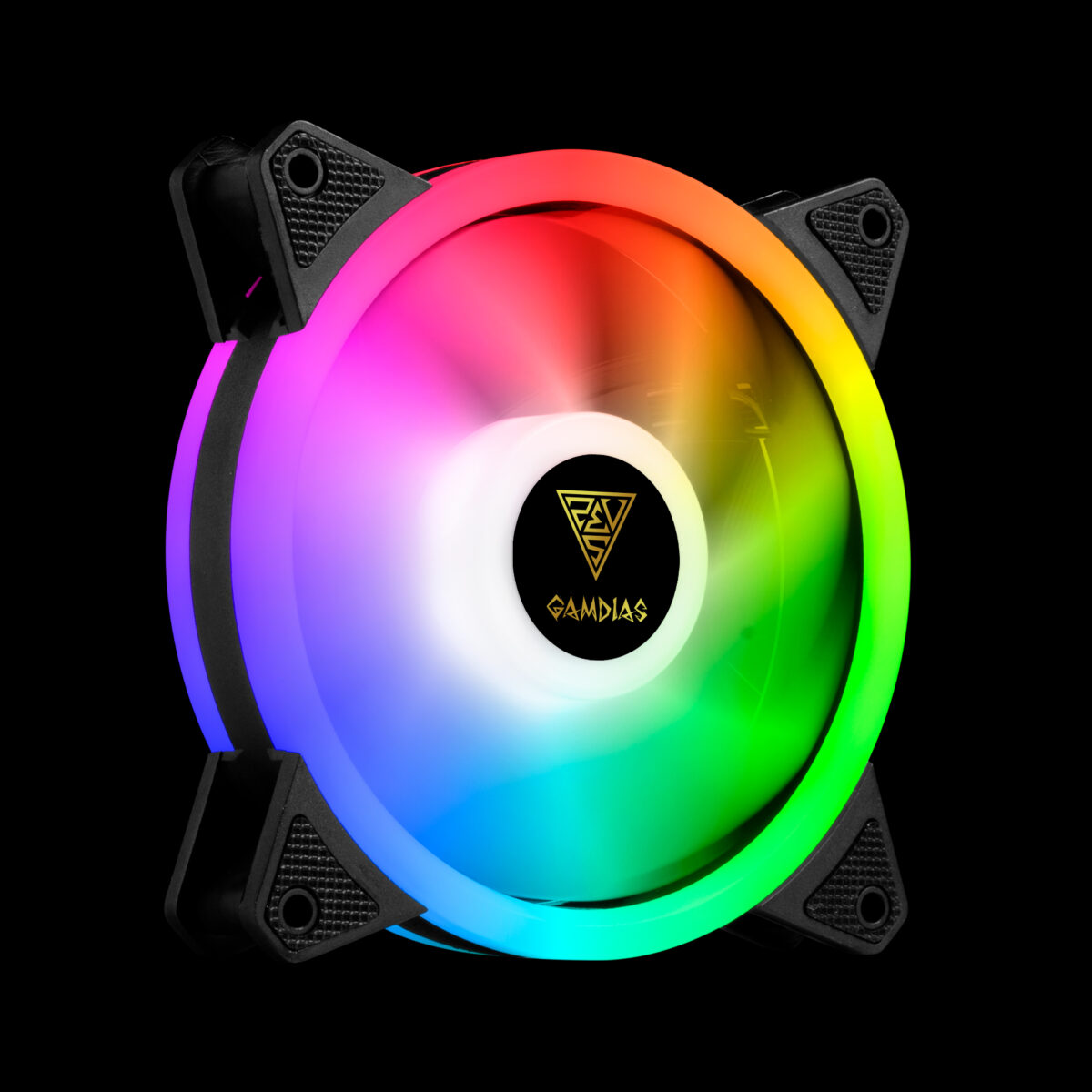 GAMDIAS CHIONE P2-360R BLACK LIQUID COOLER 1800RPM - Image 6