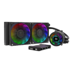 GAMDIAS CHIONE P3-240U BLACK LIQUID COOLER WITH LCD