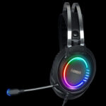 GAMDIAS EROS E3 AUX + LIGHTING BLACK HEADSET - Image 5