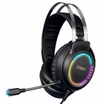 GAMDIAS EROS E3 AUX + LIGHTING BLACK HEADSET