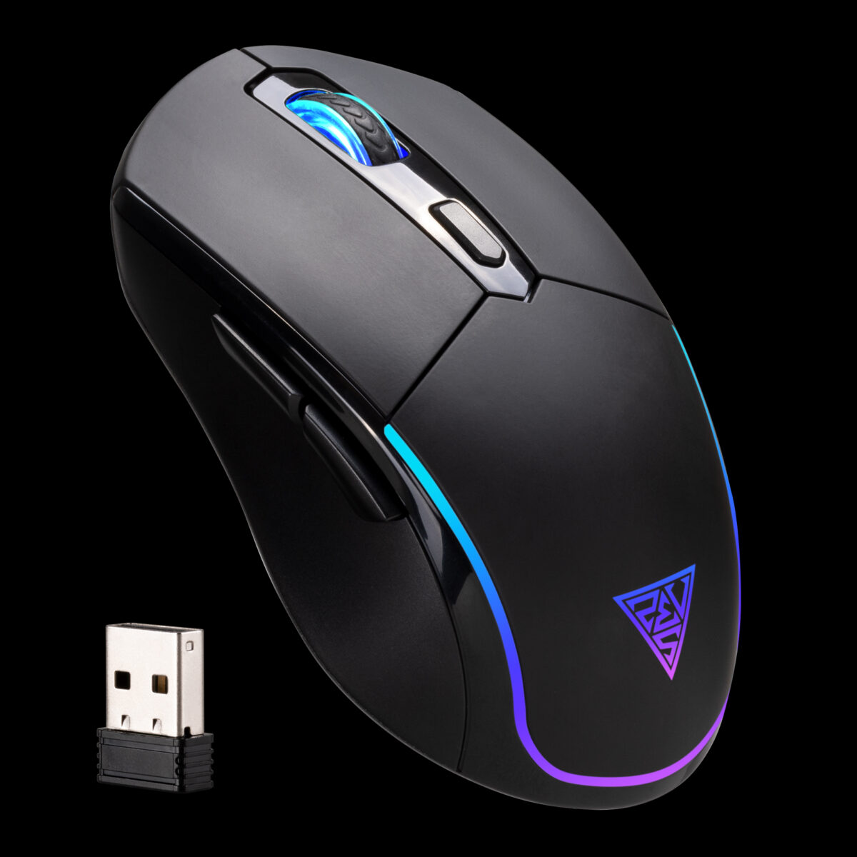 GAMDIAS HADES M2 WIRED AND WIRELESS BLACK MOUSE - Image 2