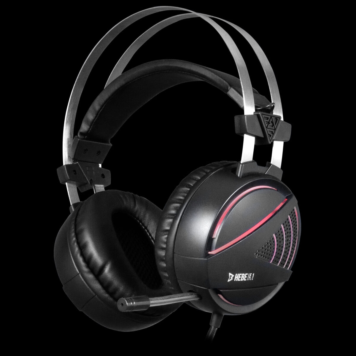GAMDIAS HEBE E1 AUX + LIGHTING BLACK HEADSET - Image 2
