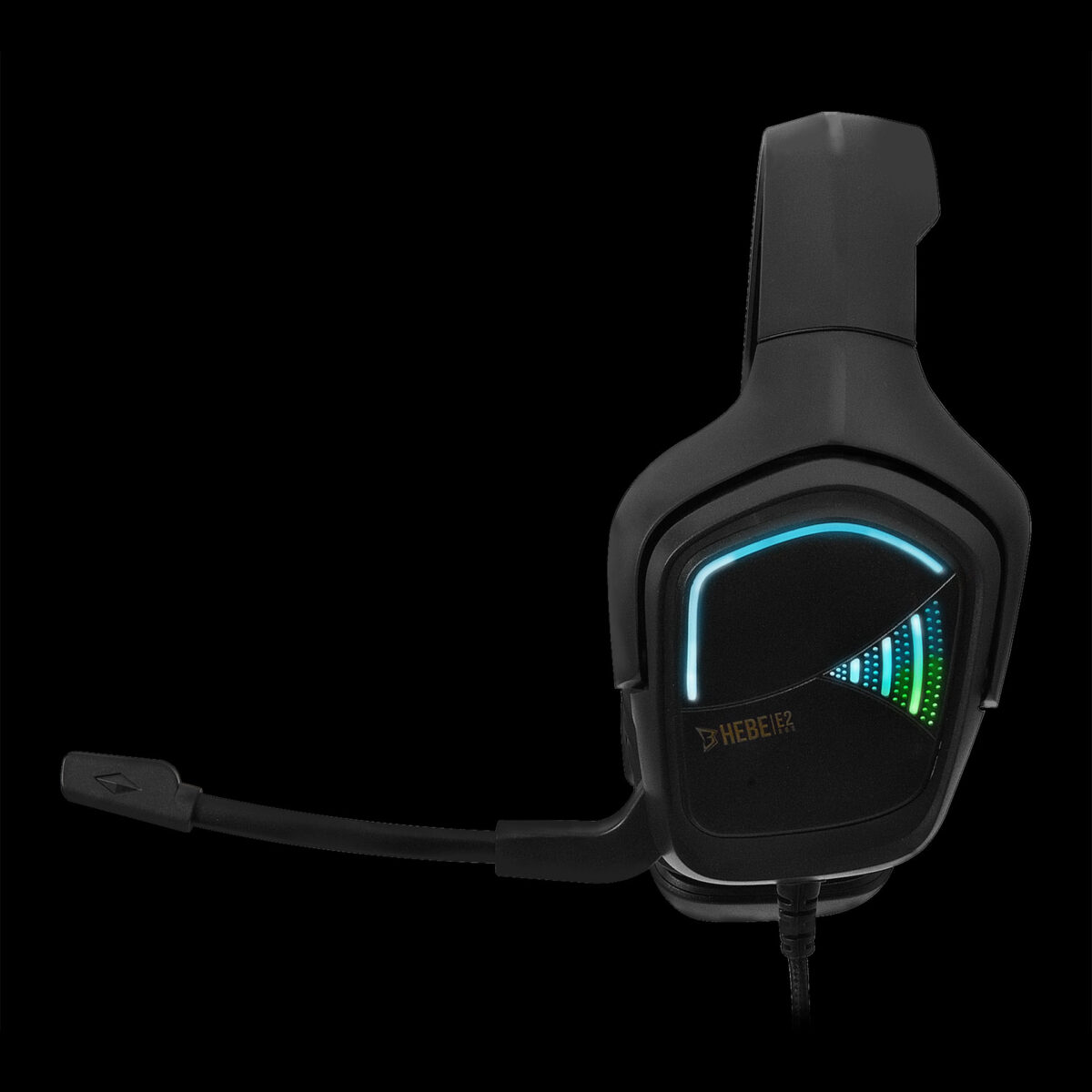 GAMDIAS HEBE E2 AUX + LIGHTING BLACK HEADSET - Image 2
