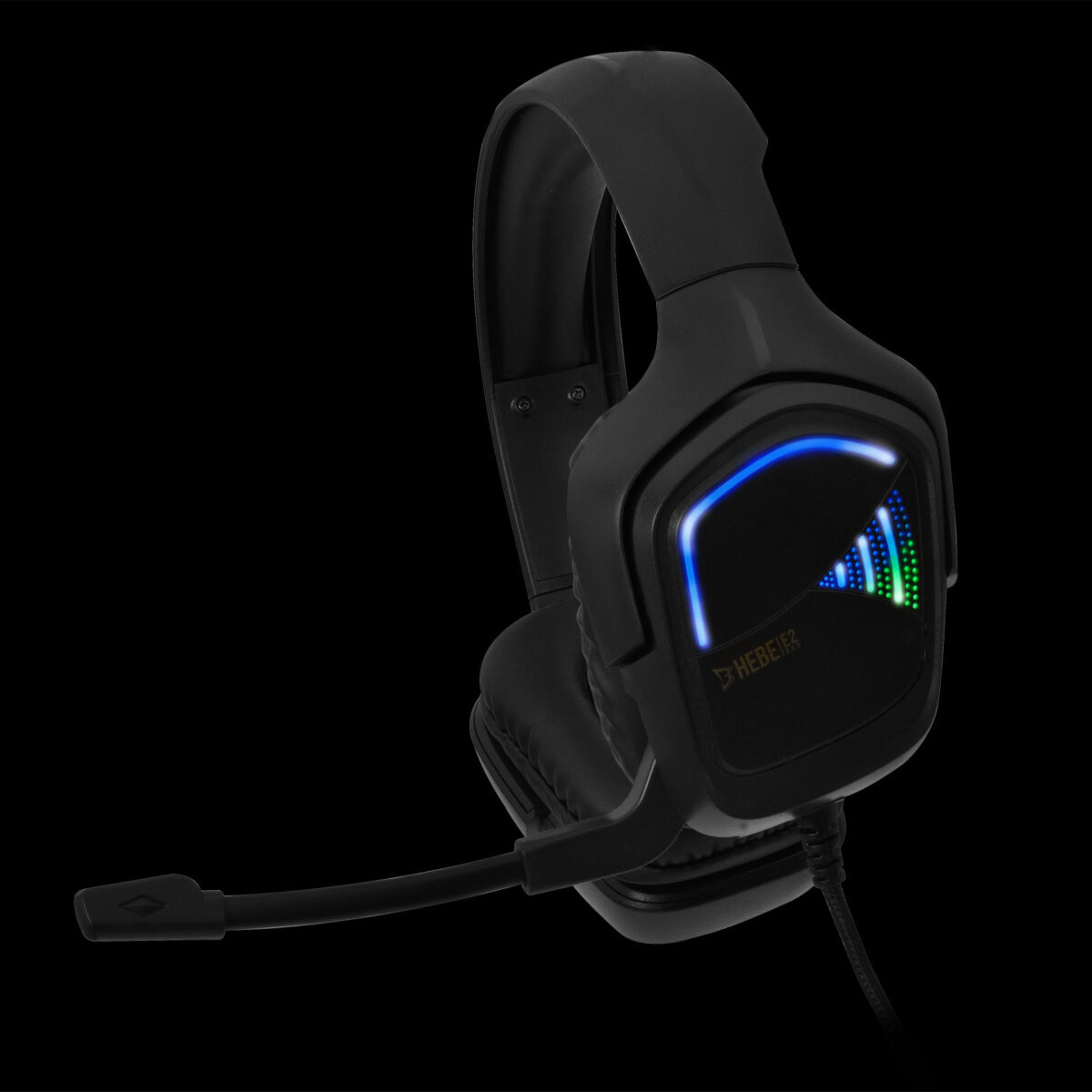 GAMDIAS HEBE E2 AUX + LIGHTING BLACK HEADSET - Image 4