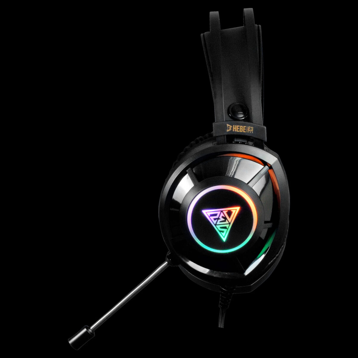 GAMDIAS HEBE E3 AUX / LIGHTING BLACK HEADSET - Image 2