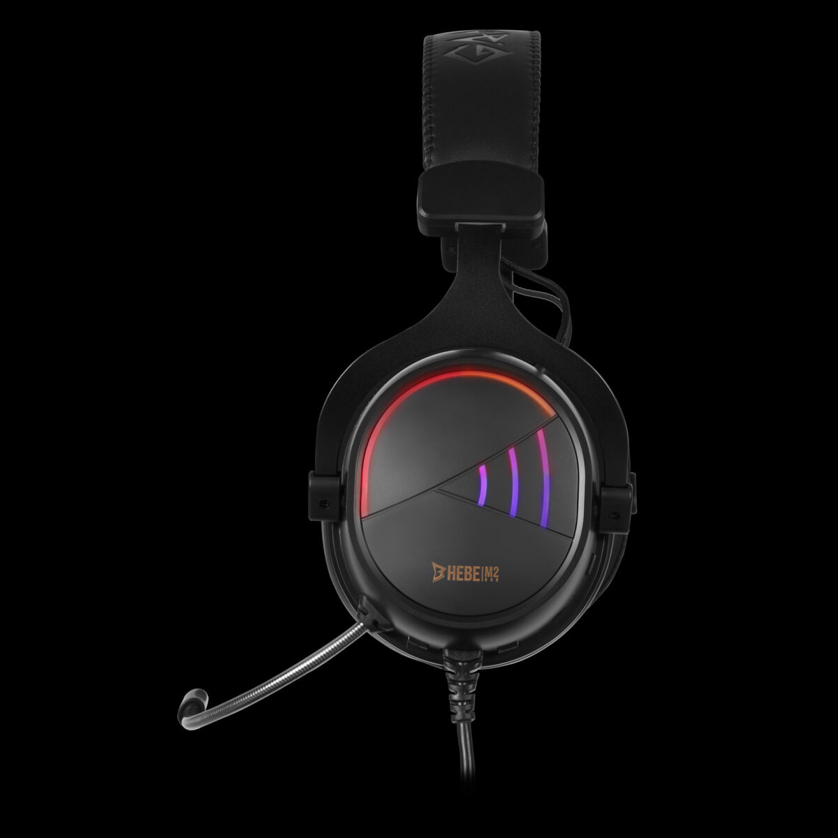 GAMDIAS HEBE M2 USB 7.1 BLACK WIRED HEADSET - Image 3