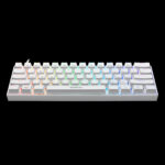 GAMDIAS HERMES E3 RGB BLUE SWITCH WHITE WIRED KEYBOARD - Image 4