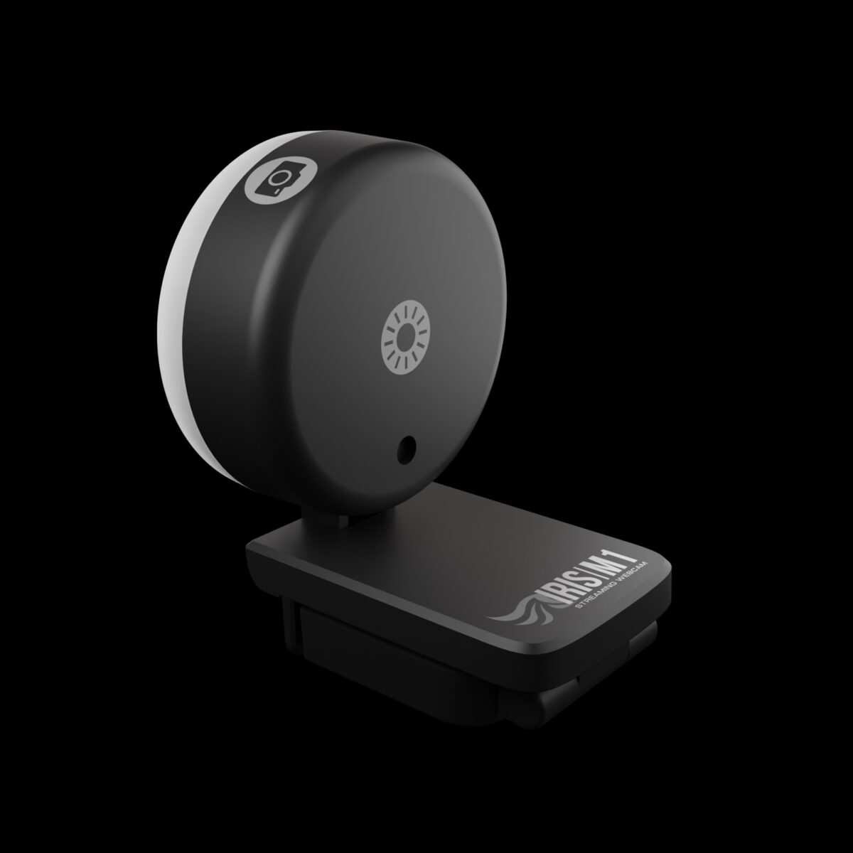 GAMDIAS IRIS M1 Streaming Webcam, Full HD 1080p 60FPS, Adjustable Ring Light, BUILD-IN MIC  - Image 4