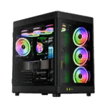 GAMDIAS NESO P1 B FULLTOWER TG*2 BLACK CASE