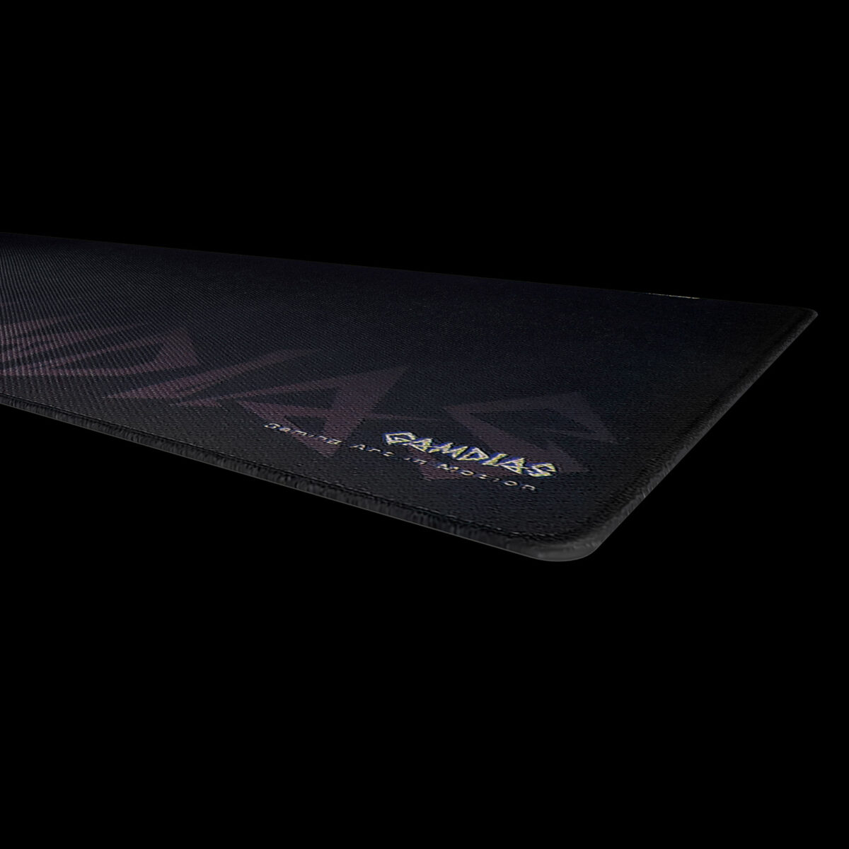 GAMDIAS NYX P1 EXTENDED XL MAT BLACK MOUSEPAD - Image 2