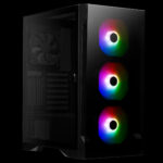 GAMDIAS TALOS E2 ELITE MIDTOWER TG*2 / FAN*3 BLACK CASE - Image 2