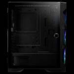 GAMDIAS TALOS E2 ELITE MIDTOWER TG*2 / FAN*3 BLACK CASE - Image 4