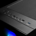 GAMDIAS TALOS E2 ELITE MIDTOWER TG*2 / FAN*3 BLACK CASE - Image 5