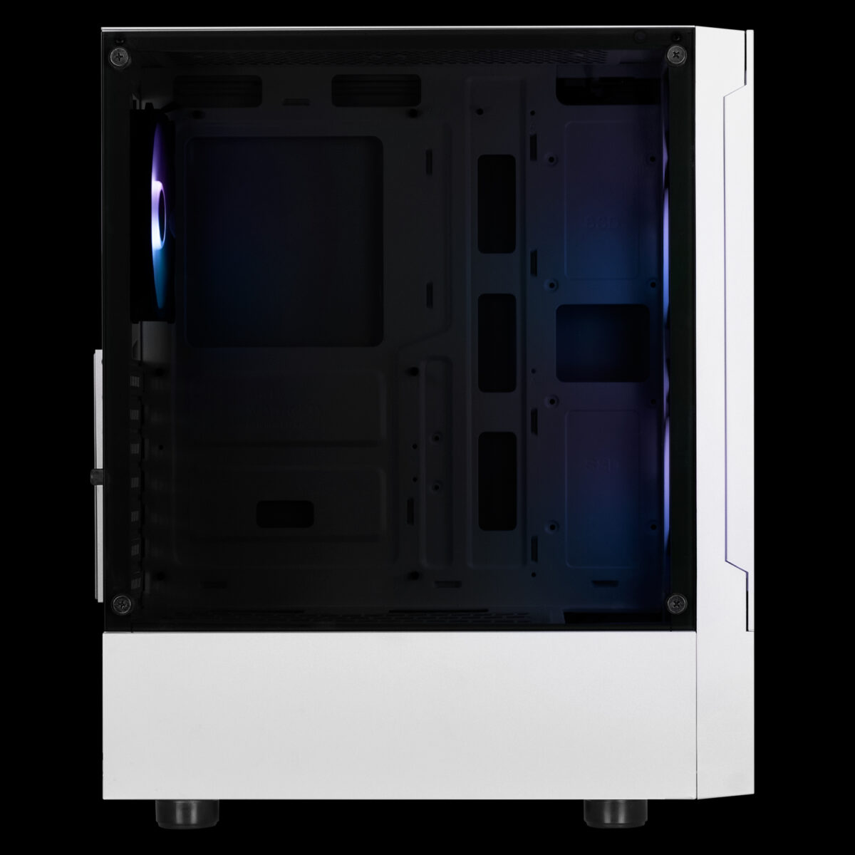 GAMDIAS TALOS E3 MESH MIDTOWER TG*1 / FAN*3 WHITE CASE - Image 3
