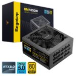 SEGOTEP GM1250W 1250W ATX 3.0 GOLD 80PLUS FULL MODULAR POWER SUPPLY
