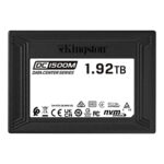 Kingston SEDC1500M-1920G 1920GB U.2 ENTERPRISE NVMe Solid State Drive Black / SSD . Storage Capacity: 1.92 TB , Maximum Read Transfer Rate: 3300 MB/s