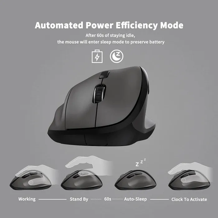 MICROPACK MP-V01W WIRELESS BLACK MOUSE - Image 1