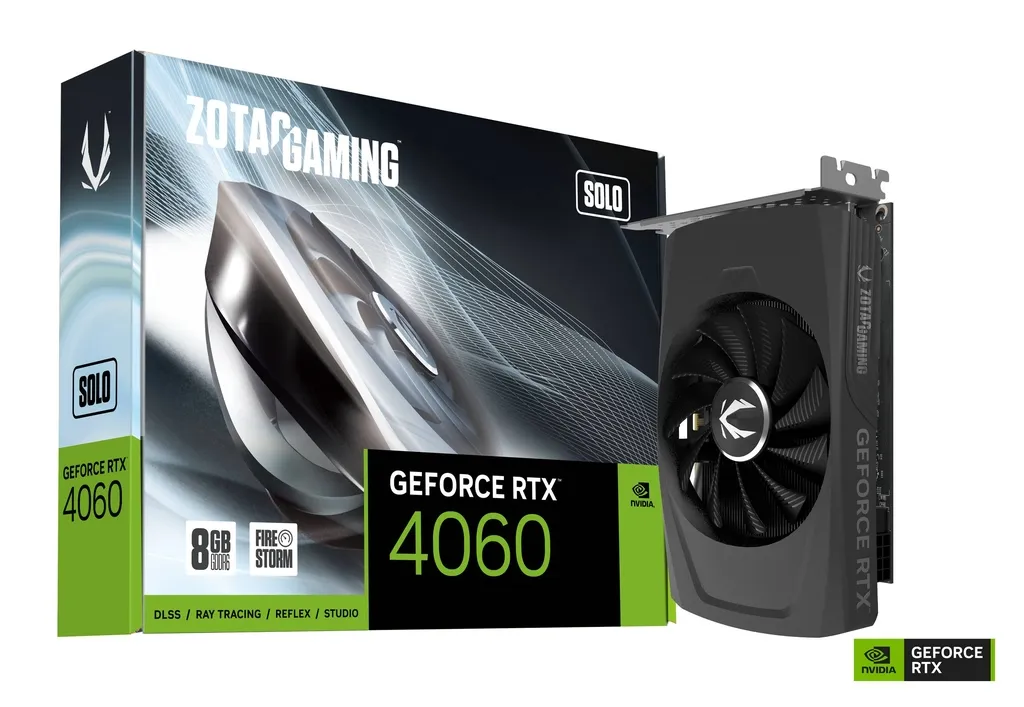 ZOTAC GAMING GEFORCE RTX 4060 8GB SOLO 128BIT GDDR6 - Image 1
