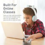 PROMATE PANDA AQUA KIDSAFE KAWAII STYLE WIRELESS HEADPHONE - Image 4