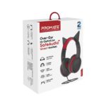 PROMATE SIMBA ONYX OVR-EAR SAFEAUDIO WIRED HEADSET - Image 5