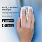 PROMATE KITT OPTICAL MOUSE 2.4GHz WIRELESS WHITE MOUSE - Image 2