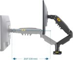 NB F80 17″-30″ Full Motion Ergonomic Monitor Arm - Image 8