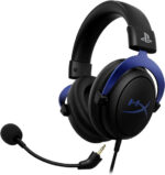 HYPERX CLOUD FOR PS5,PS4 BLACK/BLUE GAMING WIRED HEADSET