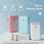 NIIMBOT D11 Label Maker pink with Tape - Image 10