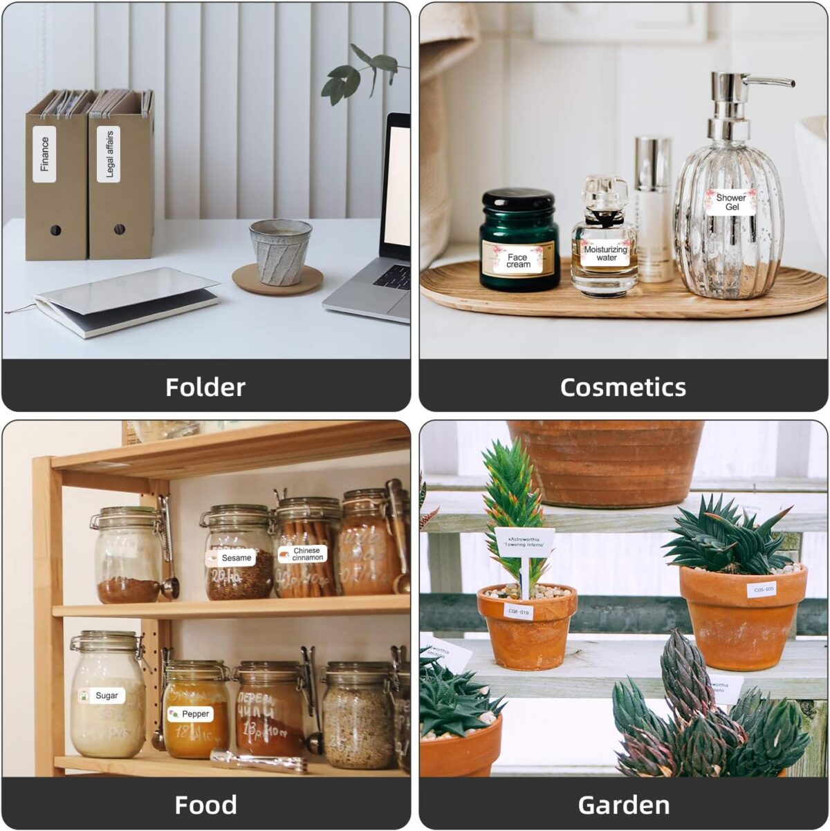 NIIMBOT D11 Label Maker Black with Tape - Image 7