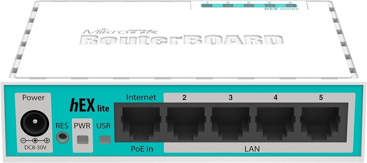 Mikrotik RouterBOARD hEX lite 5 ports routerPoE  RB750r2 - Image 2