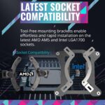 Cooler Master MasterLiquid 240L Core White ARGB - Image 8