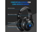 PHOINIKAS Q9 WIRED - BLUETOOTH GAMING HEADSET BLACK - Image 2