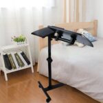 ADJUSTABLE LAPTOP TABLE STAND WITH WHEELS HS-302 - Image 2
