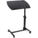 ADJUSTABLE LAPTOP TABLE STAND WITH WHEELS HS-302 - Image 3
