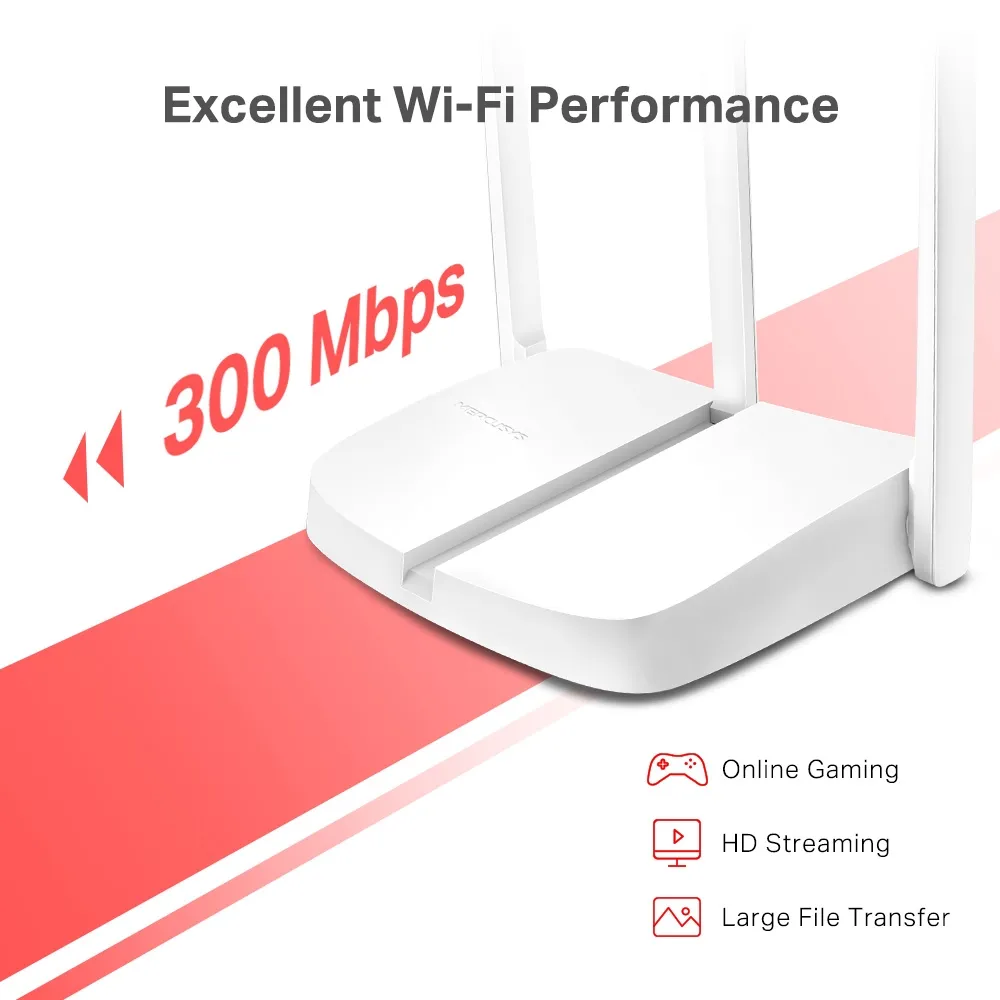 MERCUSYS MW306R 300MBps MULIT-MODE WIRELESS N ROUTER - Image 3