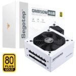 SEGOTEP GM850W 850W ATX 3.0 GOLD 80PLUS FULL MODULAR WHITE POWER SUPPLY