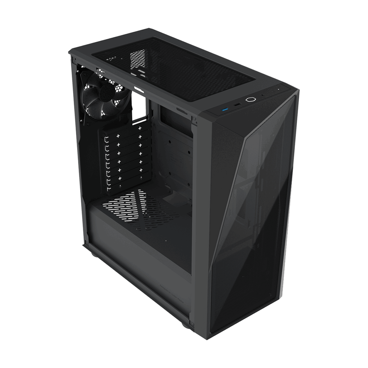 COOLER MASTER CMP 520L ATX BLACK CASE - Image 2