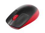 Logitech M190 Full-Size Wireless Mouse - Red Black - 910-005908 - Image 2