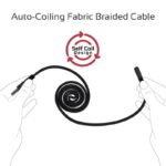 PROMATE COILINE-I USB TO LIGHTNING CONNECTOR BLACK 1M - Image 5